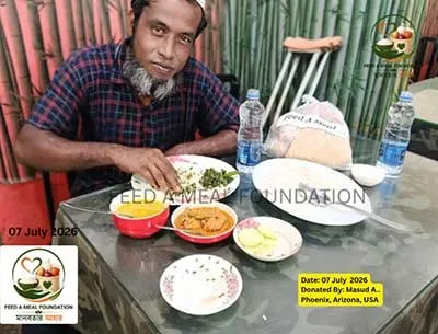 এক প্লেট খাবারের আড়ালে একটি জীবন — একজন মানুষের গল্প